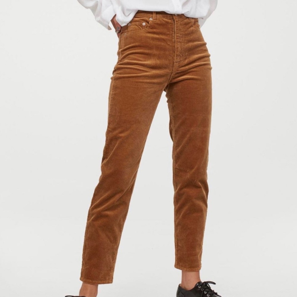 H&am Straight Leg Corduroy Jeans